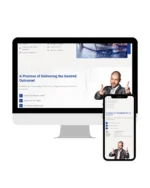 نموذج لموقع احترافي لشركة خدمات تقنية