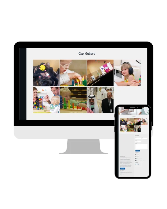 نموذج لموقع احترافي لمركز تعليم ذوي الهمم