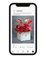 نموذج لحساب أنستجرام لبيع الورود