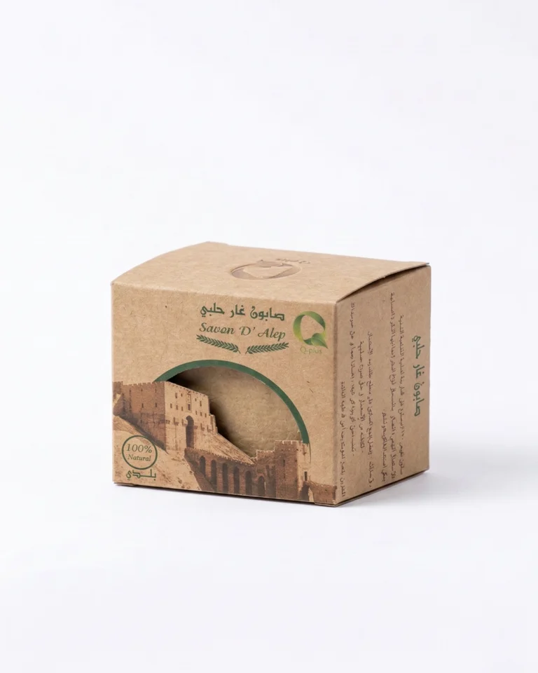 نموذج تصميم بوكس لصابونة غار