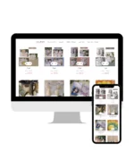 نموذج لموقع احترافي للتوزيعات والدورات