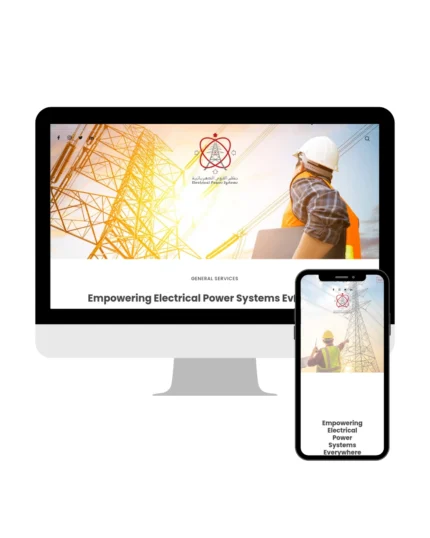 نموذج لموقع احترافي لشركة طاقة في السعودية