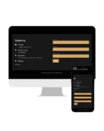 نموذج لموقع احترافي لشركة مقاولات