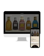 نموذج لموقع احترافي لماركة عطور