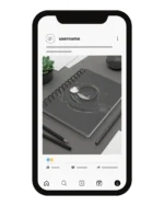 نموذج لحساب أنستجرام لبيع التصاميم الرقمية